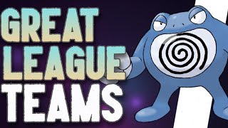 Best GREAT LEAGUE Teams  Top PVPoke Rankings  Pokemon GO Battle League [upl. by Llerraf]