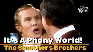 Its A Phony World  The Smothers Brothers  Smothers Brothers Comedy Hour [upl. by Assilla]