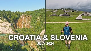 A Scorching Hot Road Trip  Croatia and Slovenia [upl. by Morell]