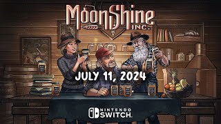 Moonshine Inc debuts on Nintendo Switch July 11th 2024 🎉 [upl. by Artus]