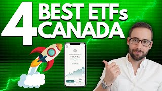 Top 4 GROWTH ETFs in Canada [upl. by Dierdre936]