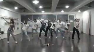 HQ Girls Generation Genie Dance Practice [upl. by Nochur]