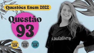 ENEM 2022 I Citologia I Questão 93 [upl. by Constancia]