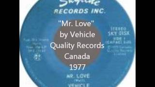 quotMr Lovequot  Vehicle Quality Records 1977 featuring Owen Smith [upl. by Etnuahc]