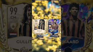 Ruud Gullit vs Frank Rijkaard FIFA Mobile Cards fifamobile acmilan [upl. by Ennyleuqcaj]