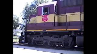 Wisconsin Central in Oshkosh WI 1995 Part 6 [upl. by Notnirt652]