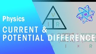 Current amp Potential Difference  Electricity  Physics  FuseSchool [upl. by Lerraj]