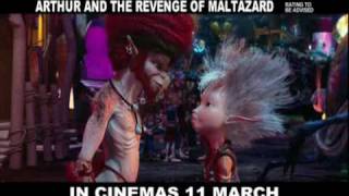 Arthur and the Revenge of Maltazard  Official Trailer [upl. by Sholem]