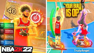 THE 1 ISO BUILD ON NBA 2K22 THE 2WAY SLASHING PLAYMAKER BUILD IS BACK amp BETTER GAME BREAKING [upl. by Dulcy204]