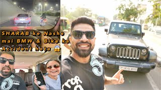 Welcome Home New Jeep Rubicon Delivery😍  Drunk Driving BIKE aur BMW Accident Ho jata 😱 [upl. by Yelserp]