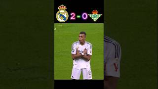 Real Madrid VS Real Betis Doblete de Mbappe 😮 YTSPORT Shorts [upl. by Mata]