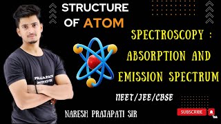 Structure of atom  Absorption amp emission spectrum  line spectra of Hydrogen  NEET JEE  CBSE [upl. by Hajin124]