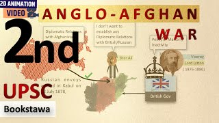 Second Anglo Afghan War  Bookstawa  UPSC [upl. by Adnilak]