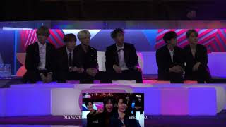 BTS reaction to redvelvet mama2017 [upl. by Inittirb]