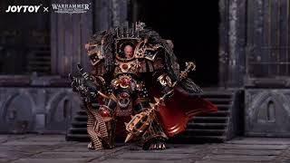 JOYTOY 118 Warhammer The Horus Heresy，Sons of Horus Warmaster Horus，Primarch of The XVIth Legion [upl. by Puett]