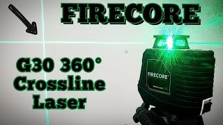 Firecore G30 360° Crossline Laser Review [upl. by Chlori905]