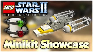 LEGO Star Wars The Complete Saga  SECRET PLANS  Blue Minikits Challenge Mode [upl. by Dewhirst644]