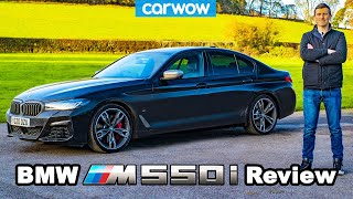 BMW M550i 2021 review  see why its better than an M5 [upl. by Ltsyrk]