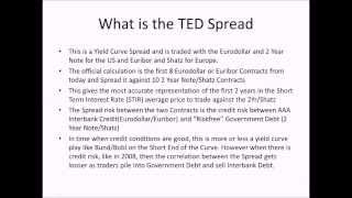 Futures Trading Intro to the TED Spread [upl. by Tlihcox]