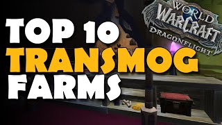 Top 10 Transmog Gold Farms in World of Warcraft [upl. by Nelac]