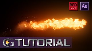 After Effects Realistic Fire Tutorial Trapcode Particular [upl. by Genvieve]