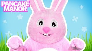 BUNNY HOP ♫ Dance Song for Kids  Pancake Manor [upl. by Jegar281]