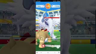 Solo Mega Absol NWB pokemongo [upl. by Llehsyt606]