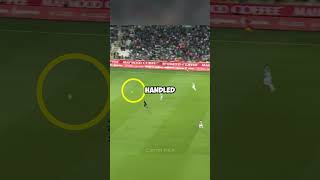 The worlds fastest red carded goalkeeper 😧 football [upl. by Eetnod638]