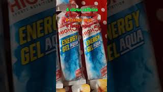 Unboxing energy gel aqua mixed packs running aquagel [upl. by Nomor]