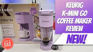 NEW Keurig KMini Go Single Serve Coffee Maker REVIEW at Target Makes a Great KCup Coffee [upl. by Rudie]