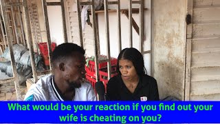 If you find out your wife is cheating on you what would be your reactionrelationshipmatters [upl. by Nylram]