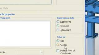 SolidWorks Flexible Subassemblies [upl. by Liane]