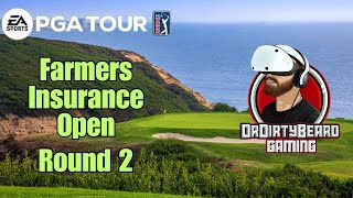 THE FARMERS INSURANCE OPEN  SEASON 2  Round 2  EA Sports PGA Tour 2023 [upl. by Salokkin711]