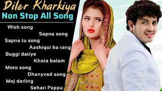 Diler Kharakiya All Song  New Haryanvi Songs Haryanavi 2021 Top Hits Best Song Collection Non Stop [upl. by Akinnej]