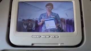 Malaysian Airlines inflight safety video [upl. by Eslud335]