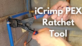 iCrimp Clamp Tool Review Tutorial  DIY  PEX Cinch Clamps [upl. by Myrlene624]