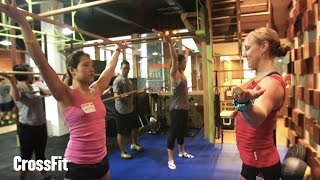 Elbow Position in the Overhead Squat [upl. by Irehc]