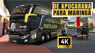 de Apucarana PR ➔ Maringá PR  Invictus DD Nordeste [upl. by Limann312]