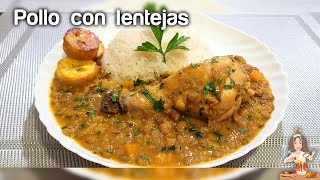 📌PREPARA LENTEJAS🍲 CON POLLO🐔 de esta forma y todos te pedirán la receta😘👌‼️ [upl. by Xaviera]