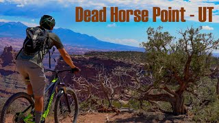 Mountain Biking Utah  Dead Horse Point  Intrepid Trail  Beginner Mountain Biking  4K [upl. by Pansie803]