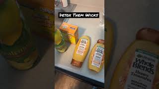 Detox Them Wicks  How To Wash Freeform Locs amp Retwist [upl. by Ennirac]