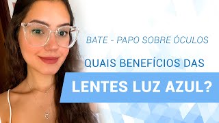 BATE PAPO  Benefícios das Lentes Luz azul moscas volantes  Ótica Isabela Dias [upl. by Rist]