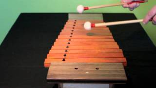 13 Note Wooden Xylophone [upl. by Annwahsal]