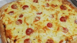 RECETTE DE PIZZA RACLETTE FACILE CUISINERAPIDE [upl. by Wolfson556]