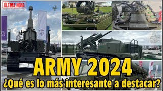 A R M Y 2024 Lo más DESTACADO de los nuevos equipos militares de Rusia [upl. by Huntlee]