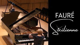 2 Pianos 4 Hands  Sicilienne Op 78 by Gabriel Fauré [upl. by Files]