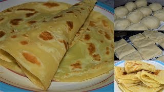 Mauritian Cuisine Soft Roti Recipe  Mauritian FlatBread  Indian Pharata [upl. by Sidalg386]