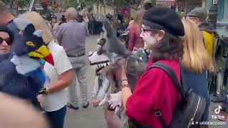 Lennard and Bentley at Hebden Bridge Steampunk Weekend [upl. by Anivram126]