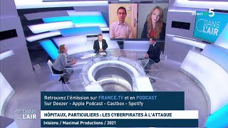 Hôpitaux particuliers  les cyberpirates à l’attaque cdanslair 200221 [upl. by Yneffit]