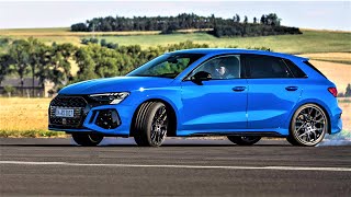 New Audi RS 3 performance edition 2023 DRIFTING [upl. by Pris]